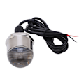 Miniatyrbillede 1 af 8: 304 Rustfrit Stål Marine Undervandslys 12V LED Rund Undervandslampe til Yacht Båd Blåt Lys