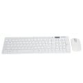 Miniatyrbillede 3 af 8: Mus- og tastatursæt Trådløs 10 m fjernforbindelse Smart Sleep-gribebræt og musekombination til IOS/Windows/AndroidWhite