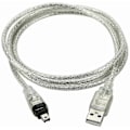 Miniatyrbillede 1 af 5: USB Han til Firewire 1394 4-Pin Han Ilink Adapterkabel til Sony Dcr-trv75e Dv Zekai