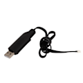 Miniatyrbilde 1 av 8: USB-laderkabel for rask lading, plug and play, bærbar for WLtoys XK K200 RC-helikopter