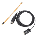 Miniatyrbillede 2 af 8: Cs63 Sound Aids Programmering Kabel Juster lydstyrke Stabil Signaltransmission Programmerbart tilslutningskabel