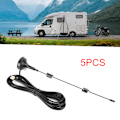 Miniatyrbillede 7 af 8: 5 stk. SMA‑M 2.4G-antenne med router magnetisk base ekstern forlængelse til YAESU VX‑3R
