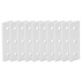 Miniatyrbillede 5 af 8: 10 stk. Aluminium flad forbindelsesplade flad lige reparationsforbindelsesplader 2020-3 hul