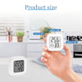 Miniatyrbillede 4 af 5: 3 stk. Digital Hygrometer Termometer, Mini LCD Indendørs Hygrometer Termometer, Sød Indendørs Væghængt Termometer