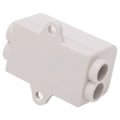 Miniatyrbillede 7 af 8: 2 stk 100A 1000V to i to ud-hurtigledningsterminal Inline forbindelsesstikboks Hurtigledningskabelstik til 2,5‑16mm² ledningsføring