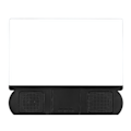 Miniatyrbilde 2 av 8: 10 tommers akryllinse videohd-skjerm mobiltelefon skjermforstørrelsesbrakettforsterker med Bluetooth-høyttaler svart