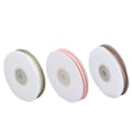 Miniatyrbild 4 av 8: 4 st 9 mm transparent chiffongband i polyester, dekorativt band för presentinslagning