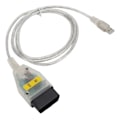 Miniatyrbillede 5 af 8: MINI VCI OBD2 diagnosekabel J1962 22-bens stik SMD-chip til TIS OEM-software