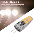 Miniatyrbillede 3 af 5: 10 stk. G4 LED Pære Ac/dc12v-24v 3w Led G4 Lys 20led 360 Graders Lysvinkel 2835smd Erstatter 30w Halogen