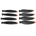 Miniatyrbild 5 av 8: 2 par propellrar ersättning reservdel drönartillbehör passar för DJI Mavic Mini 2Orange Edge