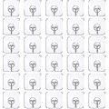 Miniatyrbild 1 av 5: Självhäftande väggkrokar - 30-pack, kraftiga, 22 lbs/10 kg styrka
