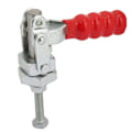 Miniatyrbild 2 av 7: 1 ST Galvaniserat järn 10 mm Räckvidd Push/Pull Quick Release Toggle Clamp 100 kg Clamping Force-silver+röd
