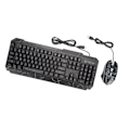 Miniatyrbilde 6 av 8: Tastatur- og musesett Multi‑Model-datamaskiner Lysende kablet 4D-spillmaskinvarekombinasjon for Windows PC-spillere