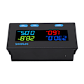 Miniatyrbilde 7 av 8: Digital Voltmeter Ammeter Panel 8 i 1 Multifunksjonell Power Meter Farge LCD-skjerm AC Energimonitor AC60‑300V 20A