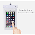 Miniatyrbillede 5 af 5: Vandafvisende Telefonpose til iPhone 11 Pro XS XR X 7 8 Plus Samsung S9 S8