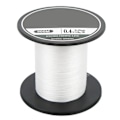 Miniatyrbillede 1 af 8: Flettet PE fiskesnøre 8 tråde multifilament fiskesnor 500m ultra stærk lokkewire hvid til havfiskeri0.4