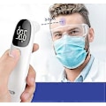 Miniatyrbillede 4 af 4: Medicinsk Infrarød Pande- og Øretermometer Berøringsfrit Termometer til Voksen Barn Baby, LCD-Display Lydhukommelsesfunktion