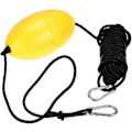 Miniatyrbillede 4 af 5: 1 stk. Kajak Drift Ankerline 9,1 m/30 ft Lang Nylon Reb Rustfrit Stål Klips Kajak Tilbehør Zekai