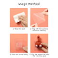 Miniatyrbilde 4 av 8: Søte tegneserie dyrehale veggkroker Multipurpose Sticky Hooks for Hanging Tannbørste Dusj Hjemmeveggarrangør