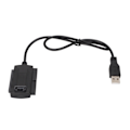 Miniatyrbilde 5 av 8: SATA PATA IDE-stasjon til USB 2.0-adapterkonverterkabel for harddisk HDD 2,5 tommer 3,5 tommer med ekstern vekselstrømadapter 100 til 240V AU-plugg