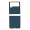 Miniatyrbillede 1 af 8: Telefonetui Luksus Nano Plating Stødsikker ridsemodstand Beskyttende telefoncover til Samsung til Galaxy Z Flip4 Blue