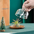 Miniatyrbillede 2 af 5: Mini Dessert Serveringsstand Kagefad med Kuplåg - Multifunktionel Bakke til Hoteller (4 stk)