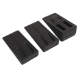Miniatyrbillede 3 af 8: Calv Stretcher Slant Board Calf Stretching Foot Inversion Fitness Slant Incline Board til Gym