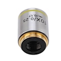 Miniatyrbillede 8 af 8: 195 Biologisk Mikroskop Akromatisk Objektiv Linse Optisk Glas 20,2mm RMS Gevind 10X Uendelig Biologisk Objektiv Linse