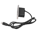 Miniatyrbild 8 av 8: Dubbelmotor 12V/29V elektrisk soffkontroller Liggstolslyftkontroll med USB laddningsport 5P-lyftstolskontrollomkopplare