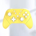 Miniatyrbillede 1 af 5: Bluetooth Gamepad NFC Somatosensory Dual Motor Vibration Trådløs Game Controller med 3D Joystick til Switch Citron Gul