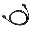 Miniatyrbild 7 av 8: USB 3.0-datakabel, typ C, dubbla skruvlåsning till standard med 0,6 tum skruvavstånd för dator