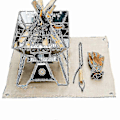 Miniatyrbillede 2 af 5: Brandhæmmende Tæppe Svejsetæppe Brandsikker Termisk Resistent Praktisk 60X80cm