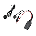 Miniatyrbillede 1 af 8: Bil Bluetooth 5.0 Trådløs Modul 12-bens Håndfri Mikrofon Udskiftning til Ford Focus Mondeo 6000CD