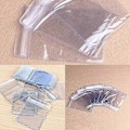 Miniatyrbilde 4 av 5: 100 stk. Klar PVC Plast Myntpose Etui Lommebøker Oppbevaringskonvolutter Zekai 5x7cm