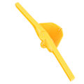 Miniatyrbillede 8 af 8: Plastisk manuel citronpresser manuel citronpresser manuel presse citruspresser til at udtrække mest mulig saft gul