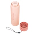 Miniatyrbilde 3 av 8: 800 ml fasjonabel bærbar vannflaske med stor kapasitet og lekkasjesikker (rosa)