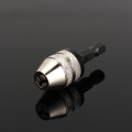 Miniatyrbillede 7 af 8: 1/4" 0,3~3,6 mm Quick Change nøglefri borepatron sekskantskaftadapterkonverter