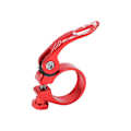 Miniatyrbillede 4 af 8: BOLANY MTB Cykelsadelpind Klemme Hurtigudløsning Aluminiumlegering Cykelsadelpind Montering 34,9 mm Rød