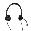 Miniatyrbild 7 av 8: Call Center Headset Brusreducerande Mic Stöder Högtalarvolymjustering 3,5 mm Business Headset