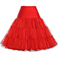 Pikkukuva 1 / 4: Punainen Rockabilly-hame naisille XL
