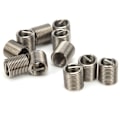 Miniatyrbillede 2 af 8: 50 stk. gevindindsatser han-hun reduktionsmøtrik reparationsværktøj rustfrit stål fastener M8x1x2D