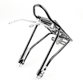Miniatyrbillede 2 af 5: 20 tommer foldecykel bagagebærer aluminiumslegering baghylde kompatibel foldecykel baghylde dele-B13