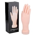 Miniatyrbild 5 av 5: Flexibel Böjbar Mannequin Hand för Akrylnaglar Övning - 1 st