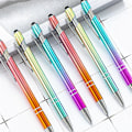 Miniatyrbillede 5 af 5: 50 stk. Gradient Metal Kuglepenne Touchscreen Kuglepen C