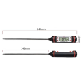 Miniatyrbilde 5 av 5: Ultralangt Instant Reading Probe Steketermometer for grill, BBQ, biff, godteri, melk og vann - med C/F-knapp