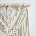 Miniatyrbild 4 av 5: Bohemisk Macrame Väggbonad Tapestry 110*82CM