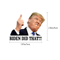 Miniatyrbillede 2 af 7: 100 stk. Biden Did That klistermærker Joe Biden I Did That vandtætte klistermærker til bilrude, kop, hjelm, bærbar computer, bagage, væg