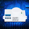 Miniatyrbillede 3 af 8: 5,8 GHz mikrobølgeradar sensor krop bevægelse auto detektor lyskontakt AC 220V-240V
