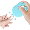 Miniatyrbild 3 av 5: Elektrisk Nagelfil för Bebisar - Säker och Skonsam Manikyr för Nyfödda och Spädbarn