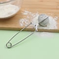 Miniatyrbillede 5 af 5: Premium Snap Ball Teestrainer i Rustfrit Stål - Pakke med 3, Fine Mesh Te-Infusere til Løse Blade